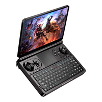 WIN Mini GPD 32GB Memori 2TB SSD Hard Disk CPU Prosesor AMD Laptop Gaming Genggam Mini PC Hitam