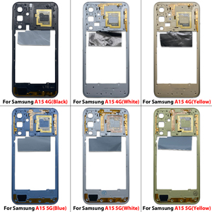 Cadre central pour Samsung A15 4G 5G, boîtier, cadre arrière, châssis, coque, pièces détachées pour téléphone portable, câbles flexibles pour téléphone portable - Product Image 6
