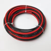 4mm 6mm 10mm 16mm Schwarzes Rotes Kupferkabel Solarmodul DC-Verlängerungskabel 14/12/10 AWG PVC-Isoliertes Photovoltaik-Kabel