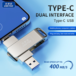 USB Type-C 64GB แฟลชไดรฟ์ความเร็วสูง USB drive128gb แฟลชไดรฟ์ความเร็วสูงขนาด<span class=keywords><strong>256GB</strong></span> 512GB 1TB - Product Image 4