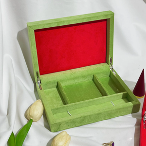 FORTE - Caja de Regalo de Terciopelo Personalizada de Alta Calidad para Joyería, Anillos y Collares, Personalizada con Logotipo - Product Image 2