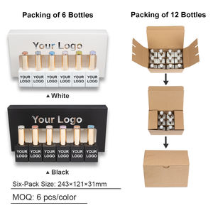 2025 nouveau paquet 15ml 6 couleurs/boîte peinture d'art des ongles Gel UV solide <span class=keywords><strong>vernis</strong></span> <span class=keywords><strong>Semi</strong></span>-<span class=keywords><strong>Permanent</strong></span> <span class=keywords><strong>vernis</strong></span> Gel de trempage longue durée - Product Image 2