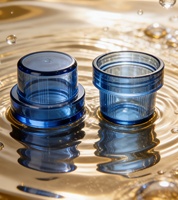 Vente en gros de bouchons en plastique PP de 48 mm de couleur personnalisée pour les bouteilles de détergent à lessive, couvercles pour savon liquide