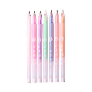 Stylo à encre gel brillant en 12 couleurs, stylos gel fluorescents 3D stéréoscopiques à paillettes pour l'écriture, la peinture, les cartes de vœux - Product Image 1