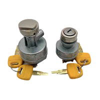 Pour Caterpillar 303C 307D 312D 320C 320D 324D 326C 329D 330C 336D 336D2L nouvelle serrure de porte électrique/clé/interrupteur d'allumage de démarrage