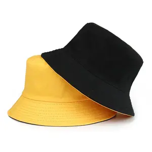 Оптовая продажа, женские модные стеганые дизайнерские шляпы с индивидуальным логотипом, двусторонние 100% хлопковые солнцезащитные шляпы для женщин