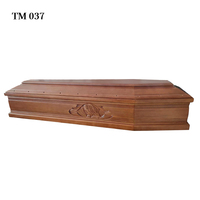 Cercueil et cercueil en bois de Paulownia personnalisés de style européen Fournitures funéraires du fournisseur Paulownia Coffins