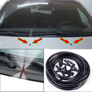 Kit de Boquillas para Limpiaparabrisas de Coche HT, Pulverizador de 4 Orificios con Manguera y Conectores para Uso Universal - Product Image 3