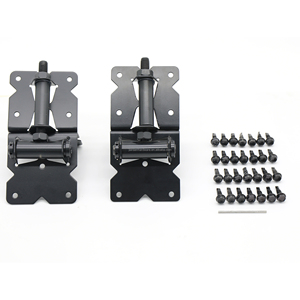 Bisagra para Puerta de Acero Inoxidable SS304 LA-JL2063-SS, Acabado Negro, Stock en Almacén de EE. UU., Envío Rápido, Sin Aduanas - Product Image 2