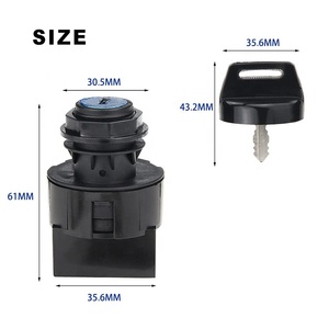 Công tắc đánh lửa 6-pin 4011002 điện khóa cửa Sportsman Ranger 2nd bánh bắt đầu bánh - Product Image 2