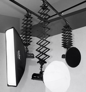 220Cm Chất Lượng Cao Thiết Bị Nhiếp Ảnh Nhôm Trần Đường Sắt Theo Dõi Hệ Thống Cho Studio Ánh Sáng Nhiếp Ảnh/Sống/Video - Product Image 3