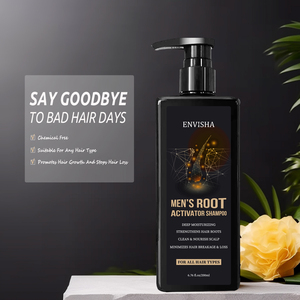 Venta al por mayor control de aceite limpiar fortalecimiento Anti pérdida de <span class=keywords><strong>cabello</strong></span> ginseng <span class=keywords><strong>crecimiento</strong></span> <span class=keywords><strong>del</strong></span> <span class=keywords><strong>cabello</strong></span> champú hombres raíz activador champú - Product Image 3