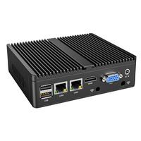 Guanfeng Mini PC Router Computadora de escritorio Intel Celeron J1900 N2810/N2840/N2940 J4125 N4000 3215U/5005U Win 11