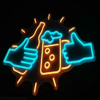 Letras LED de Neón Acrílicas, Letreros de Neón Personalizados para Automóviles, Resistentes al Agua IP65, Enchufables, Decoración Personalizable