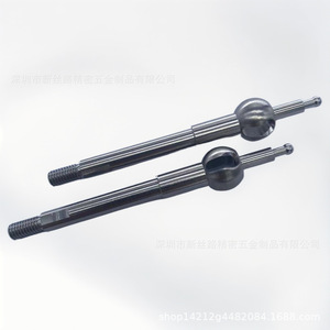 Usinage de précision des métaux, tige longue en acier inoxydable, tournage et fraisage à cinq axes, quincaillerie composite - Product Image 4