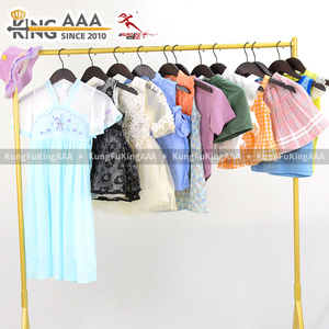 KungFu KingAAA Venta al por Mayor de Ropa de Verano Usada para Bebés, Fardos de Ropa de <span class=keywords><strong>Segunda</strong></span> <span class=keywords><strong>Mano</strong></span> para Niños Pequeños, Lotes Mixtos Comprimidos, Ropa Infantil a Granel de 45 kg - Product Image 4