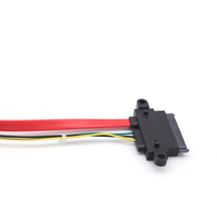 SATA15 + 7 pines con tornillos Alimentación/datos a JST3 Pin 600 MB/seg IDE Alimentación SATA Cable de datos de alimentación