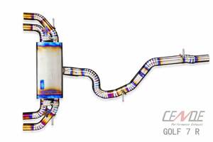 Embout pour tube silencieux d'échappement, en alliage de titane, adapté à la VW <span class=keywords><strong>Golf</strong></span> <span class=keywords><strong>R7</strong></span> (2010 — 2019) - Product Image 6
