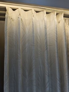 Vendita calda nero bianco semplice tenda in pelle scamosciata soggiorno camera da letto finestra Jacquard schermo in bianco <span class=keywords><strong>e</strong></span> nero a righe <span class=keywords><strong>tende</strong></span> - Product Image 3