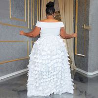 HO Produit le plus vendu chez les dames grande taille vêtements pour femmes taille haute minceur robes de soirée grande taille pour femme