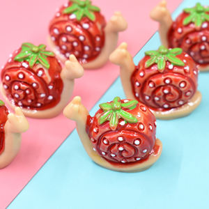 Precio al por mayor: Molde de caracol 3D, dijes de resina, decoración para jardín de hadas, accesorios para casa de muñecas, adornos de resina - Product Image 5