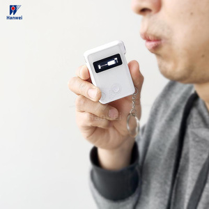 Mini chaveiro pessoal bafômetro célula combustível sensor digital respiração álcool screener - Product Image 6