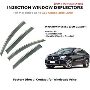 Déflecteurs de fenêtre latérale pare-pluie pour Toyota Cruiser 2019-2020 accessoires auto - Product Image 2