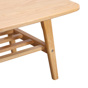 Hiện đại cổ điển bàn trà rắn gỗ dài Bàn cà phê cho phòng khách văn phòng đa chức năng - Product Image 2