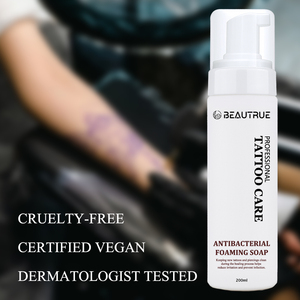 Savon nettoyant pour après-soin de tatouage de qualité professionnelle antibactérien pour de nouveaux tatouages Piercings et fournitures de tatouage <span class=keywords><strong>Boutique</strong></span> - Product Image 3