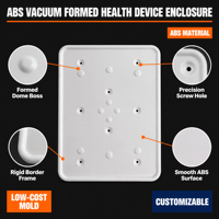 Boîtier en plastique thermoformé sur mesure |   Coque thermoformée en ABS/PC de calibre lourd pour équipement