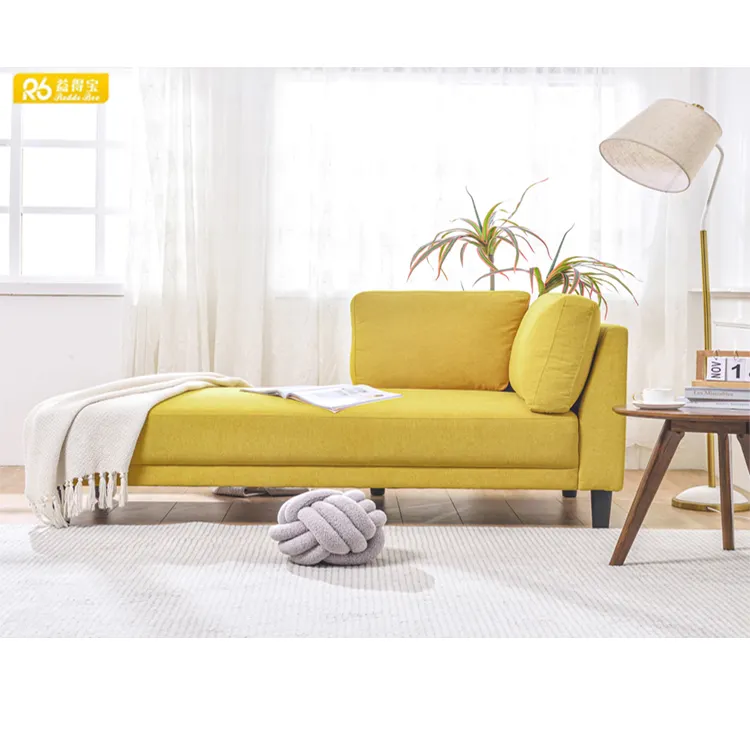 New Luxury Design Modern Villa Living Room Furniture Fabric Lounge Chaise Sofa