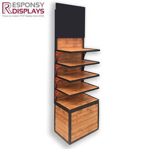 Présentoir de plancher en métal de supermarché personnalisé pour magasin de détail pour accessoire de nourriture pour animaux de compagnie pour vitrine - Product Image 3