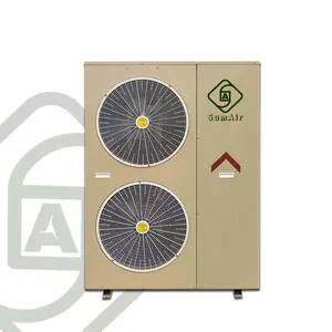 Yüksek verimli elektrikli güneş 40kw R32 hava kaynağı DC invertör ısıtma ve soğutma ısı pompası