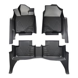 พรมปูพื้นรถยนต์ TPE สำหรับ Honda Civic ปี 2016-2021 พวงมาลัยซ้าย ชุดเต็ม - Product Image 1