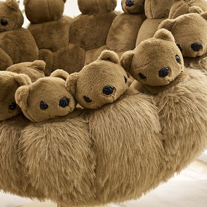 Cadeira de luxo animal pelúcia com ursinhos de pelúcia, cisnes ou flamingos-Unique Designer Lounge <span class=keywords><strong>Chair</strong></span> para sala de estar, quarto - Product Image 3