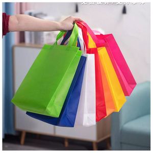 Promotional Low Price Hot Sale Manufacturer Colorful Supermarket Non Woven Shopping <b>Bag</b> Non-Woven Tote <b>Bag</b> - Product Image 2
