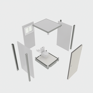 Toilettes portables de conception moderne, cabine de toilettes de voiture, évier à chasse rapide, toilettes portables pour adultes pratiques en extérieur avec douche - Product Image 6