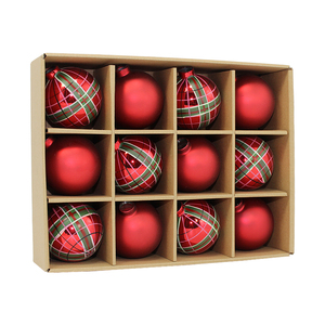 Fabrikkundenspezifische Fest- und Party-Weihnachtsbaumdekorationen 2026 Weihnachtsgeschenk <span class=keywords><strong>PET</strong></span> Bruchfeste Kunststoff-Weihnachtskugeln - Product Image 3