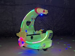 Balade commerciale jouet lune bateau parc d'attractions Kiddie promenades centre commercial intérieur équipement de divertissement enfants télécommande électrique - Product Image 4