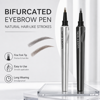 Crayon à sourcils double pointe noir et brun, longue tenue, waterproof, prix de gros, approvisionnement en vrac, maquillage des sourcils, crayon à sourcils
