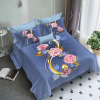 Housse de couette bordeaux or, ensembles de couettes king size, draps de lit, literie de luxe, housse de couette en tissu polyester