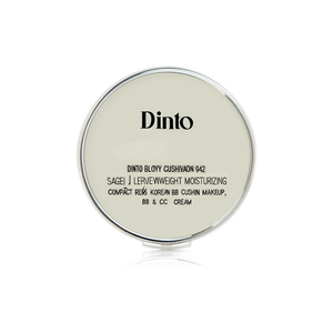 Dinto Blur Glowy Cushion 942 Sage Refill Lightweight Moisturizing Foundation <b>Compact</b> Korean BB Cushion <b>Makeup</b> - Product Image 2