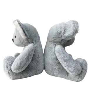 Aangepaste Hoge Kwaliteit Collectie Shay Koala Beer Pluche Knuffel Speelgoed Super Zacht Grijs Wit Sleutelhanger Gewassen Techniek Schattige Pp - Product Image 5