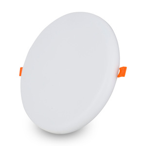 Luz de techo redonda empotrada, Panel de luz Led sin marco, cuadrado, tamaño de agujero recortado - Product Image 1