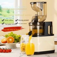 Extra grote diameter voor commercieel gebruik Citrusvruchten, sinaasappels Elektrische huishoudelijke groentesapcentrifuge Multifunctionele slowjuicer
