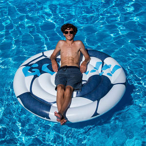 Pallone da <span class=keywords><strong>Calcio</strong></span> Gonfiabile Gigante Galleggiante per Piscina, Materassino Ad Acqua in PVC Rinforzato a Forma di Pallone da <span class=keywords><strong>Calcio</strong></span>, Lettino Galleggiante per Adulti e Bambini - Product Image 5