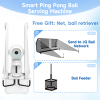 Robot de Entrenamiento de Tenis de Mesa PUSUN con Capacidad para 150 Pelotas, Metales ABS, Colocación Inteligente Multipunto, Pelotas Aleatorias, Aplicación