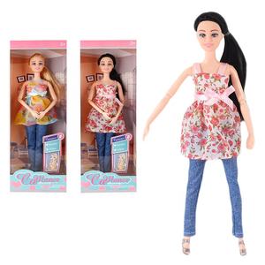 Poupée de <span class=keywords><strong>femme</strong></span> <span class=keywords><strong>enceinte</strong></span> de haute qualité, poupée de mode, poupée de bébé fille, jouet - Product Image 5