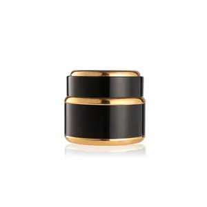 Pot de crème cosmétique de luxe personnalisé, vente en gros, 7g, 15g, 30g, 50g, 100g, 200g, pot de crème en or, 50g, récipients pour gommes pour le corps