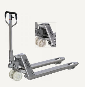 รถยกพาเลทแบบแมนนวล รุ่น BE-SS20 รับน้ำหนัก 2000 กก. คุณภาพสูง ซีรีส์ <span class=keywords><strong>BF</strong></span>-SS <span class=keywords><strong>ยาง</strong></span>โพลียูรีเทน วัสดุคุณภาพ - Product Image 4
